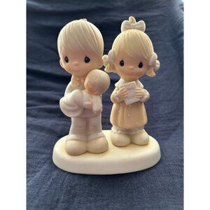 Vintage Precious Moments- Rejoicing with you - Baby Christening - Infant Baptism